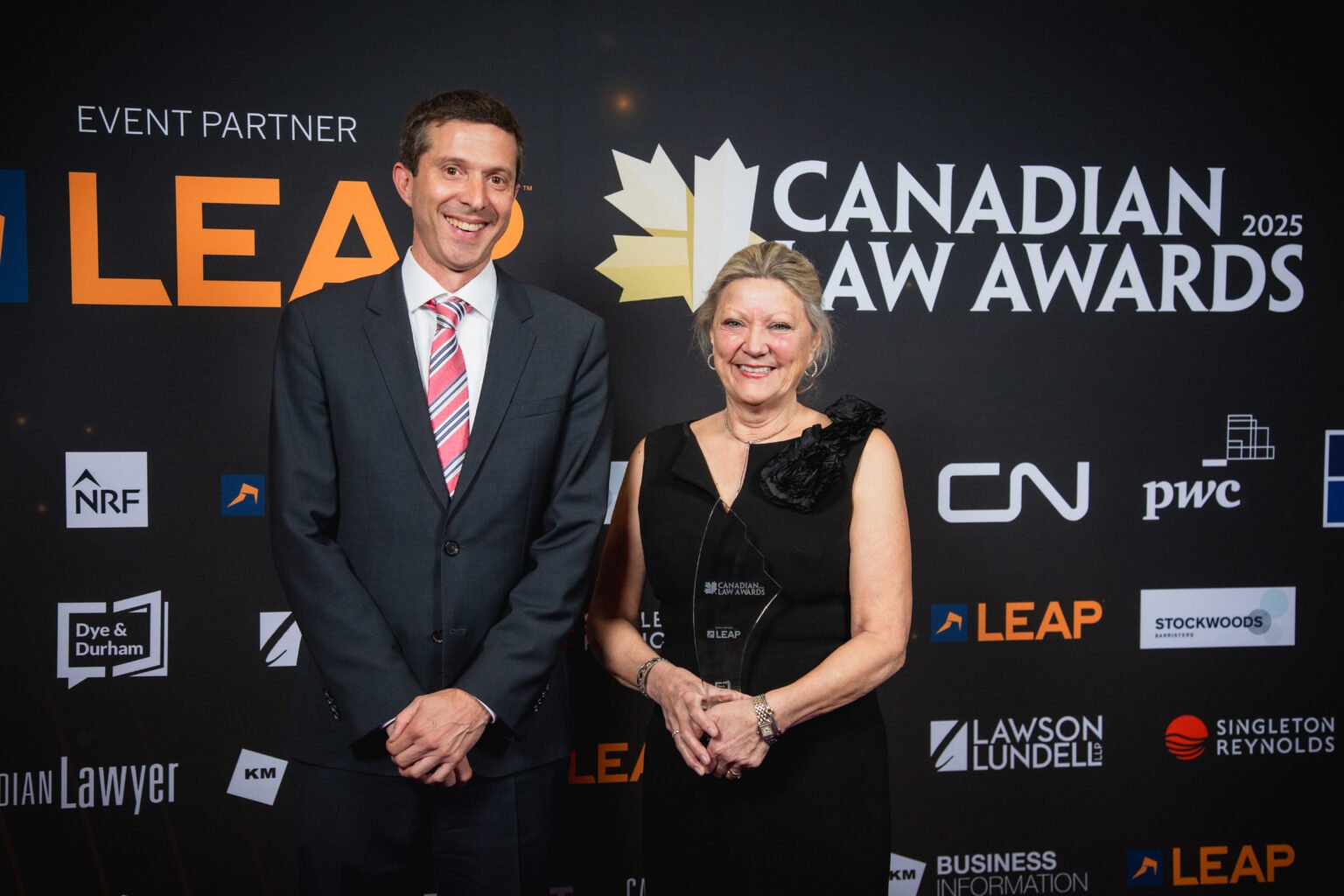 2025 The Dye & Durham Award for Lifetime Achievement in the Legal Profession - Private Practice 2025 The Dye & Durham Award for Lifetime Achievement in the Legal Profession - Private Practice